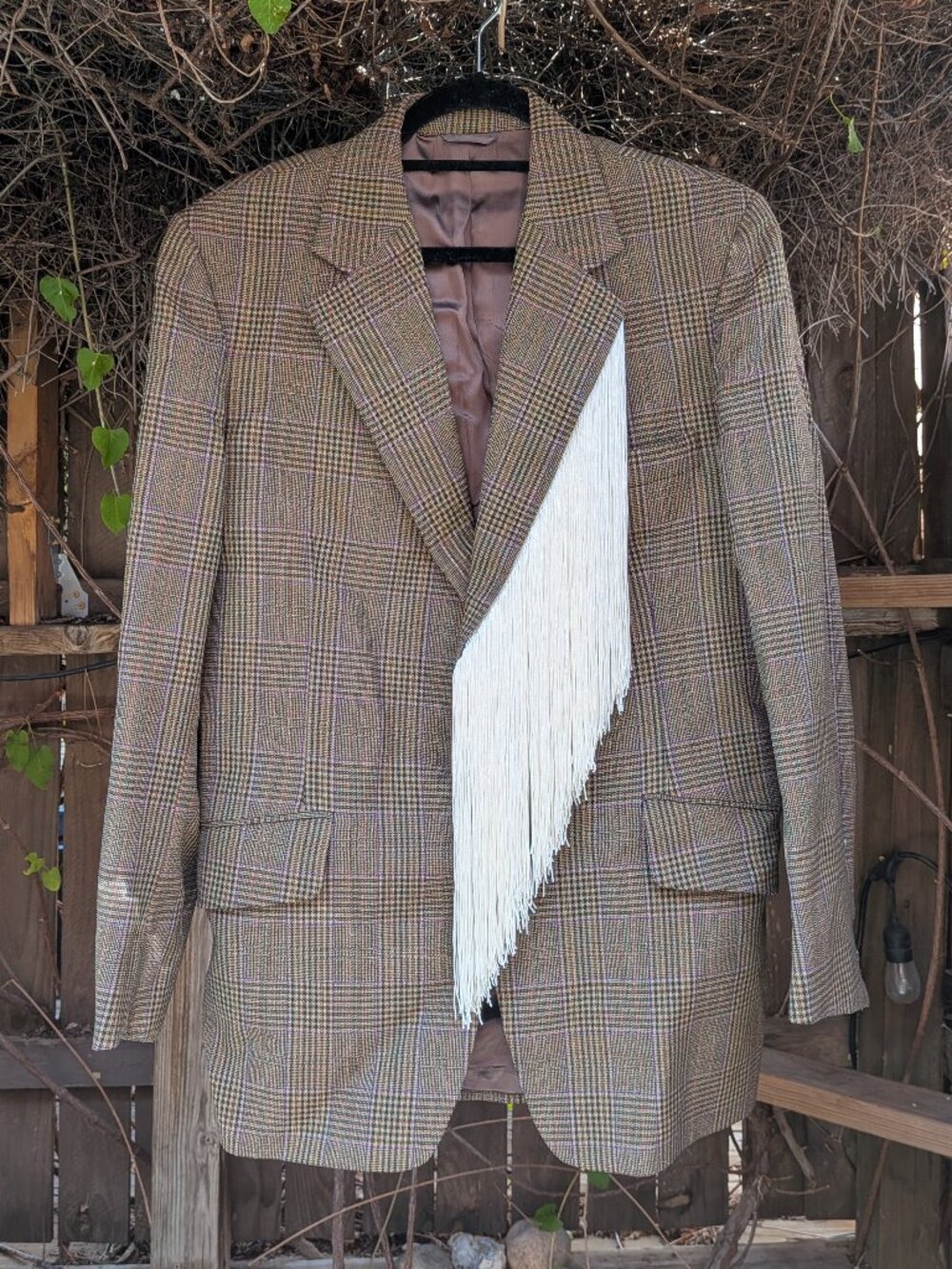 Custom Fringe Blazer